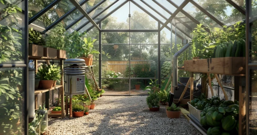 Choisir le bon chauffage pour sa serre de jardin aménagée